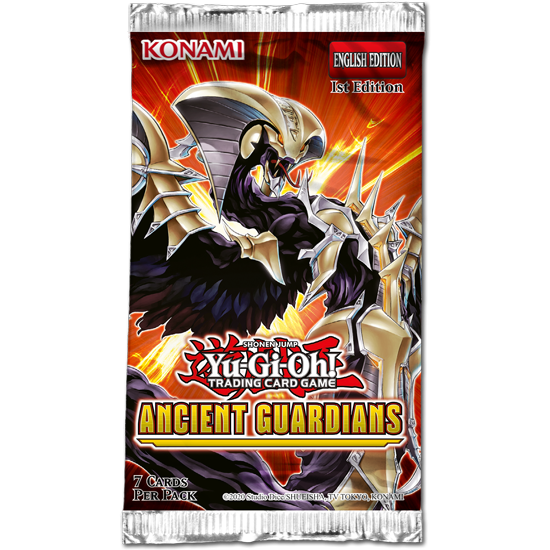YGO - Ancient Guardians Booster Display