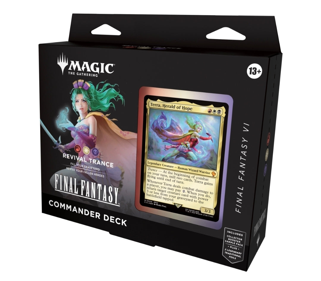 Magic The Gathering: Final Fantasy: Revival Trance Commander Deck (Ön Sipariş)