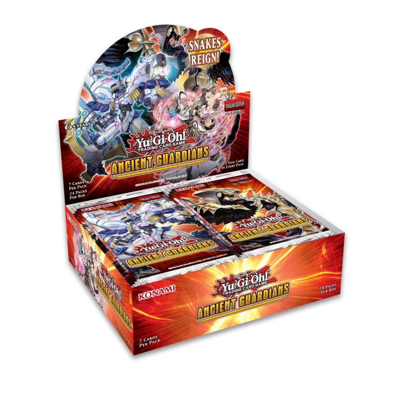 YGO - Ancient Guardians Booster Display
