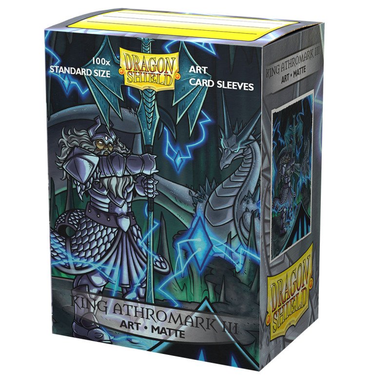 DS - Standard Art Sleeves: King Athromark III Portrait [Matte] (100 Sleeves)