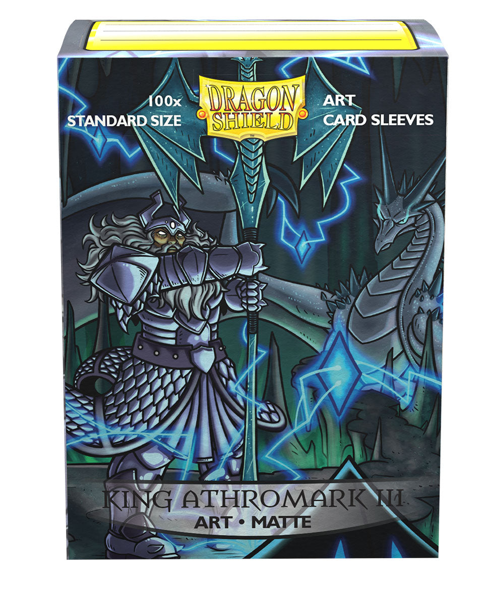 DS - Standard Art Sleeves: King Athromark III Portrait [Matte] (100 Sleeves)