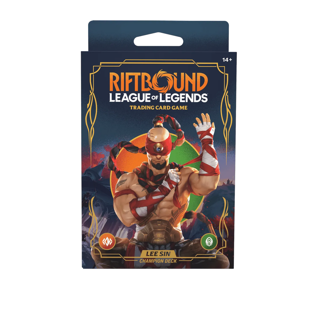Riftbound: League of Legends TCG - Set 1: Origins Champion Deck - Lee Sin