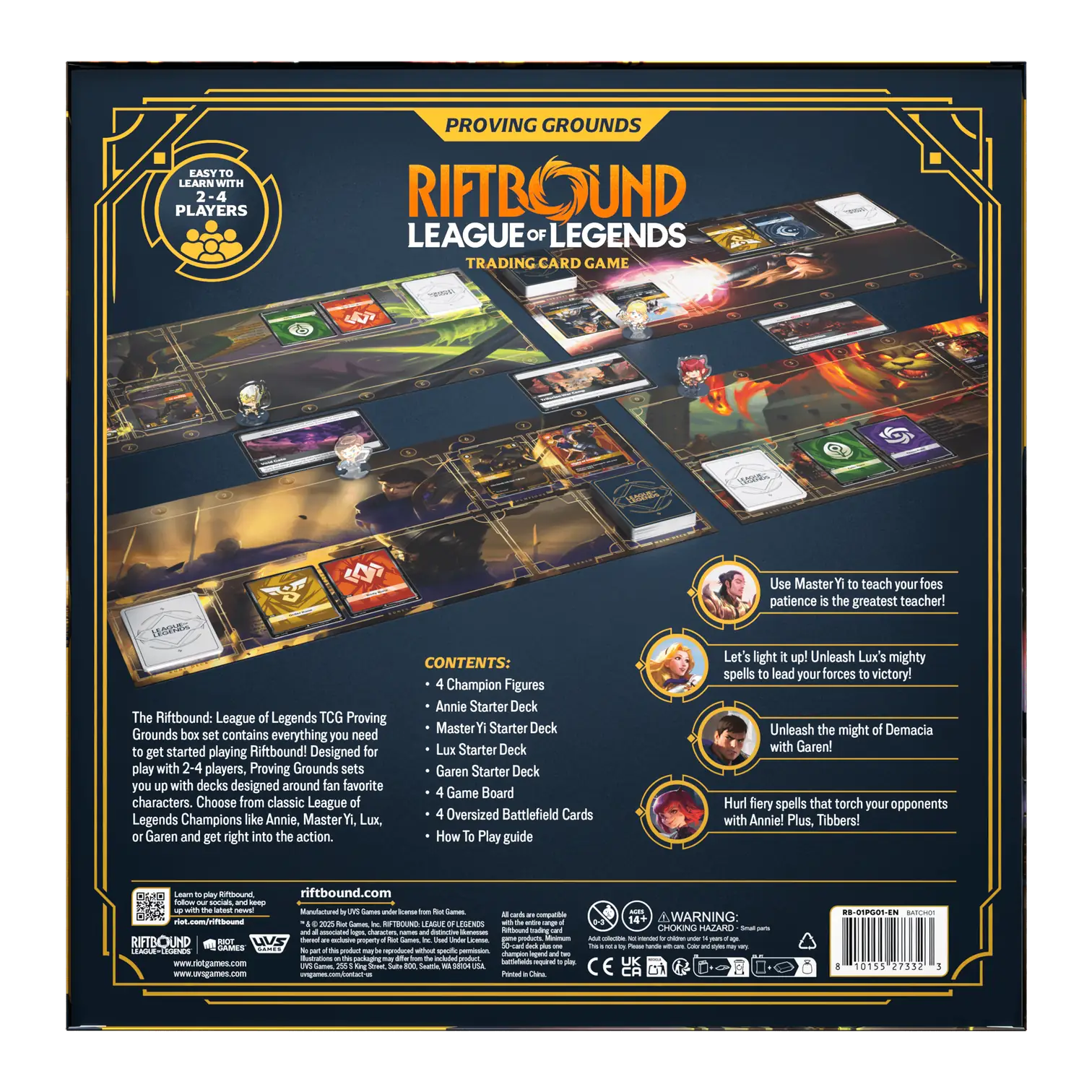 Riftbound: League of Legends TCG - Origins Proving Grounds Box Set